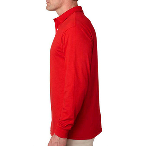 Men's Casual for <b>T</b>-<b>shirt</b> Long Sleeve Classic Fit Solid Color Anti-Wrinkle Quick Dry Breathable Eco-Friendly 100% <b>Polyester</b> - Product Image 4
