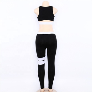 Conjunto de Yoga Transpirable para Mujer, Dos Piezas, Leggings, Ropa Deportiva, Color Personalizado, Logotipo Frontal, Alta Calidad, Venta al Por Mayor - Product Image 6
