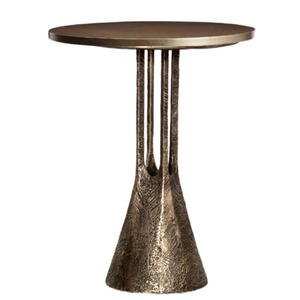 Contemporary Brass Coffee <b>Table</b> <b>Round</b> Top Modern Metal Frame Living Room Furniture Handmade Design <b>Side</b> <b>Tables</b> - Product Image 6