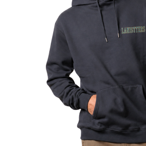 Sweat-shirt à capuche classique pour homme personnalisé, avec cordon de serrage, en molleton, poche kangourou, logo imprimé sur le devant, 100% coton, streetwear - Product Image 5