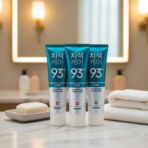 Median Gum 120g Dentifrice Coréen Vert et Gommage Facial - Product Image 3