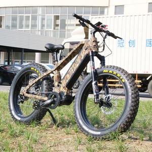 Bicicleta Eléctrica de Doble Batería 48V/52V con Suspensión Completa para Descenso, 1000W, con Motor Bafang Ultra G510 de Accionamiento Medio - Product Image 4