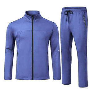 ชุดวอร์มผู้ชายสำหรับฤดูหนาว ผ้าโพลีเอสเตอร์/คอตตอน ระบายอากาศได้ดี เป็นมิตรกับสิ่งแวดล้อม แขนยาว คอตั้ง มีเชือกผูกเอว ปรับได้ตามต้องการ - Product Image 6