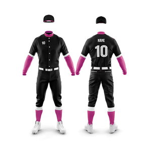 Uniforme de baseball pour adultes à prix raisonnable - Tenue d'entraînement Nouvelle arrivée Dernier design 100% polyester Séchage rapide Anti-bactérien - Product Image 6