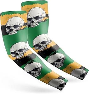 ปลอกแขนพิมพ์ลาย ดีไซน์ทันสมัย ป้องกันรังสียูวี เนื้อผ้าระบายอากาศได้ดี สวมใส่สบาย เหมาะสำหรับกีฬากลางแจ้งและการสวมใส่ในชีวิตประจำวัน - Product Image 1