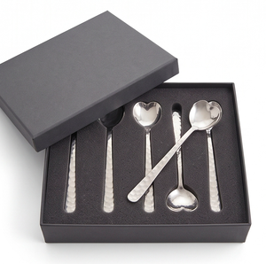 Heart Shape Head <b>Gold</b> <b>Spoon</b> Elegant And Stylish Utensil Perfect For Dining Table Kitchen Essentials And Gift Collection - Product Image 6