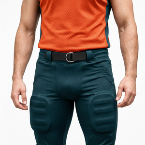 Camiseta de Fútbol Americano para Hombre, Sublimada, Cuello en V, Manga Corta, Malla Transpirable, 420 g/m², Corte Atlético, Números de Equipo - Product Image 5