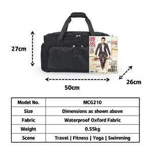 Bolsa de Lona Personalizada con Logotipo, Económica, de Moda, Impermeable, Portátil, de Poliéster, para Baloncesto, Gimnasio, Deportes, Viajes - Product Image 6