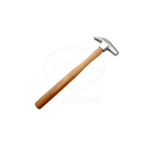 Martillo de Herrador con Cabeza Redonda de Diamante, Acero Inoxidable con Mango de Madera, Peso de la Cabeza: 230 g - Product Image 2