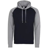 Sweat-shirt en coton à manches raglan, sweat-shirt à cordon, sweat-shirt avec logo personnalisé