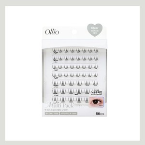 Extensions de cils coréennes Ollio sans colle, multi-pack transparent, fabriqué en Corée, extensions de cils imperméables - Product Image 4