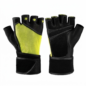 Gants de sport demi-doigts personnalisables avec logo, respirants et doux, pour cyclisme, musculation et fitness – Vente en gros - Product Image 4