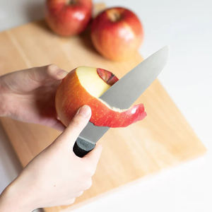 Couteau de cuisine japonais en titane léger fait à la main de 140 mm, série PEARL, facile à couper les légumes, la viande, les fruits, le poisson, couteau de chef 3 - Product Image 4