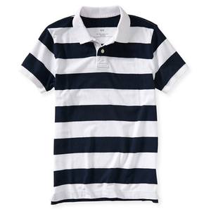 Camiseta de Hombre a Rayas, Informal, para Vestir, de Alta Calidad, 100% Algodón Orgánico, Tejida, Ecológica, de Secado Rápido, Transpirable, Personalizada - Product Image 4