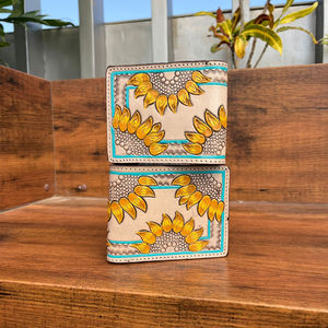 2025กระเป๋าสตางค์แบบพับสองทบทำจากหนังแท้สำหรับผู้ชายหนังวัวแท้ความจุขนาดใหญ่ที่หรูหรามีช่องใส่บัตรหลายช่อง - Product Image 4