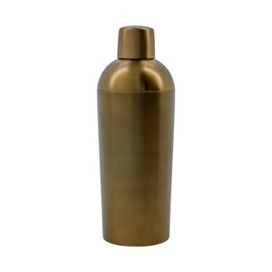 Shaker à cocktails classique en métal avec construction en acier inoxydable, couvercle sécurisé, poignée ergonomique et passoire pour un mélange fluide - Product Image 6