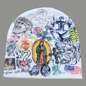 Gorros de Invierno para Mujer al por Mayor, Gorro de Lana Unisex con Estampado por Sublimación, Gorro Personalizado - Product Image 1
