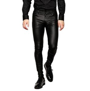 Pantalones de Cuero Hechos a Medida con Logotipo Personalizado, Diseño Único, Precio al por Mayor - Product Image 6
