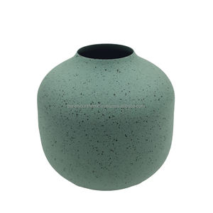 Vase à fleurs en fer rouge, pot à fleurs en métal pour table et décoration de mariage, dernier design - Product Image 2