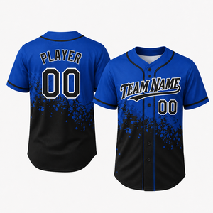 Maillot de baseball personnalisé pour jeunes, à boutons, sublimation, uniforme d'équipe, respirant, en polyester, pour enfants, clubs, écoles - Product Image 3