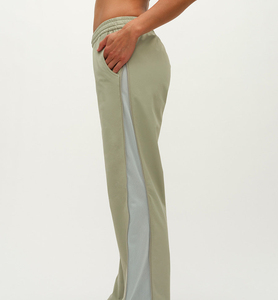 Pantalon de jogging décontracté pour femme en polyester/coton, taille élastique mi-haute, coupe droite, longueur cheville moyenne, pour activités de plein air, service OEM, le meilleur - Product Image 4