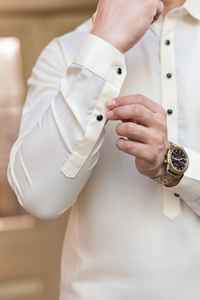 Salwar Kameez Indio Pakistaní para Hombre, Conjuntos Casuales Térmicos de Talla Grande a Bajo Precio, Algodón/Poliéster de Alta Calidad - Product Image 3