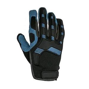 Custom Anti-Impact Mechanic Fishing Leather Safety TPR Protection Reinforced Palm Ergonomic Design Wrist Needle Detection Four - Product Image 5