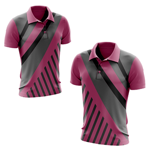 Camisa de Hombre de Punto Estampada de Moda de Lujo, 100% Poliéster, Cómoda, Ligera, Transpirable, Manga Corta, Servicio OEM - Product Image 6