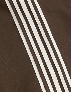 Ensemble de jogging d'hiver pour femme 100% Coton, pantalon court à jambe large, taille élastique, coupe ample, rayé, décontracté - Product Image 3