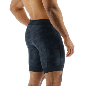 Customized Men's Lightweight Washed Compression Shorts Drawstring Mid Muscle <b>Support</b> Recovery <b>Hips</b> Hamstring <b>Support</b> Breathable - Product Image 2