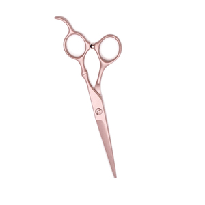 Ciseaux de coiffure pliables professionnels en acier inoxydable 4Cr13 légers et tranchants avec logo personnalisé pour la beauté - Product Image 4