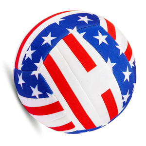 Ballon de football d'entraînement pour enfants Arqen Industries, drapeau américain, en mousse, tissu interlock, utilisation intérieure/extérieure - Product Image 6