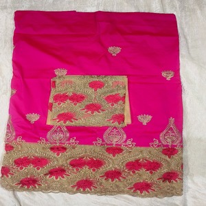 Nuevo arrivo, tela George nigeriana de súper calidad, última tendencia, con estampado floral y trabajo de bordado intrincado para fiestas. - Product Image 1