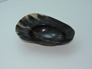 Tazón decorativo de cuerno de búfalo auténtico de último diseño, tazón para servir, tazón para ensalada, a precio de fábrica al por mayor. - Product Image 3