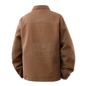 Chaqueta de Cuero de Lujo para Hombre, Cuero Premium, Prenda Exterior Suave y Cómoda, Diseño Elegante, Perfecta para Looks Formales y Casuales - Product Image 2