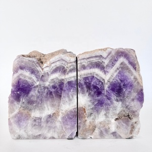 Serre-livres en pierre améthyste cristal serre-livres en pierre précieuse agate naturelle guérison chakra pierre grossiste - Product Image 6