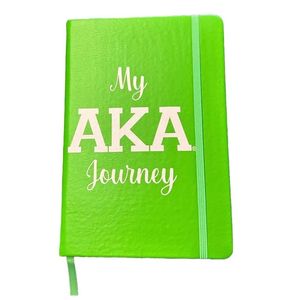 Diario Forrado AKA, Cuaderno Rosa y Verde, Mi AKA Journey, Diario de Papel Premium, Libro de Escritura de Tapa Dura, Regalo - Product Image 3