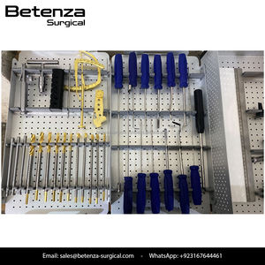 Ensemble d'instruments de reconstruction du LCA et du LCP Betenza Surgical BSP-7001-1, 45 pièces, en acier inoxydable, pour arthroscopie manuelle du genou - Product Image 3