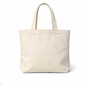 Sac fourre-tout en coton avec impression de logo personnalisé, sac de shopping en toile écologique de grande taille avec logo, sac réutilisable avec motifs de lettres - Product Image 4