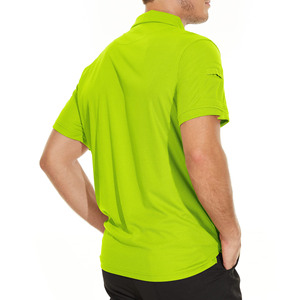 High Quality Men's Summer Polo Shirts Business Casual Solid Color Embroidery Polo T-shirt Short Sleeves Printed Pattern Fabric - Product Image 4