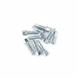 High Performance Weather-Resistant Stainless Steel Hex Head Self-Drilling <b>Screws</b> Class 8 Grade Zinc <b>Galvanized</b> Metric Fasteners - Product Image 4