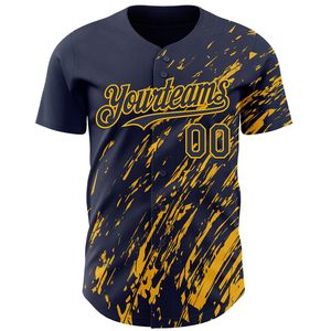 Full Button Sublimation Baseball Jersey 100% Polyester Breathable <b>Athletic</b> Custom Team Wear OEM ODM Available - Product Image 2