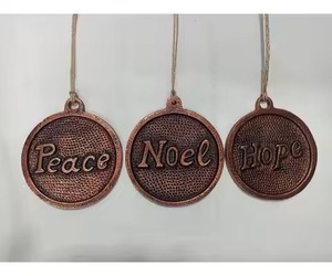 Decorative Metal Holiday <b>Tree</b> <b>Ornament</b> for Winter Celebration Displays - Product Image 2