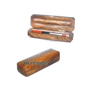 Boîtes à stylos et crayons en bois rectangulaires, fait à la main, de forme rectangulaire pour étudiants, cadeaux spéciaux, nouvelle collection - Product Image 2