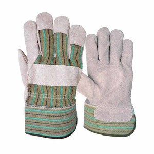 Guantes de Trabajo de Cuero Vacuno de Primera Calidad, Guantes de Seguridad Industriales, Protección Personal, Guantes de Construcción Duraderos - Product Image 4