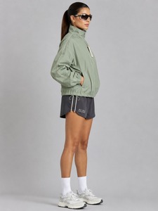 New Arrival <b>Women's</b> Waterproof Breathable Eco-Friendly Windbreaker Short Set Stylish 2-in-1 Design <b>Jacket</b> Shorts Lightweight - Product Image 2