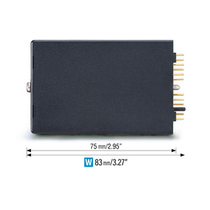 M8 Series, M8XR3 Signal Conditioner - RTD input, Two <b>Isolated</b> Outputs, Linearization, AC or DC powered Signal amplifier - Product Image 3