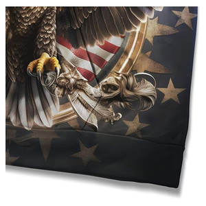 Sudaderas con capucha con bandera americana, sudaderas con capucha con estampado de animales y montañas, estampado patriótico de EE. UU., sudaderas informales para hombre, jersey informal de manga larga - Product Image 3