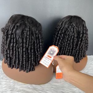 Super Vente Combo Pixie Bouclés Trame Bundles Extensions de Cheveux Bruts Pour Perruque Personnalisation Super Double Dessiné Expédition Dans Le Monde Entier - Product Image 2