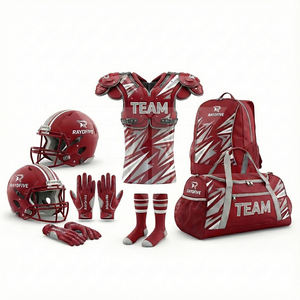 Uniformes de Fútbol Americano Sublimados con Estilo Personalizado, Impresión Personalizada, Bordado Completamente Personalizado, Camisetas de Fútbol Americano - Product Image 4